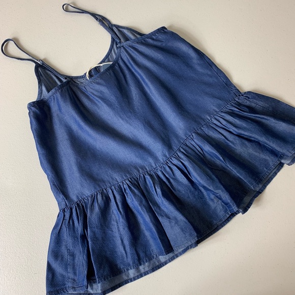 Universal Thread Chambray Spaghetti Strap Tank Top - Picture 6 of 10